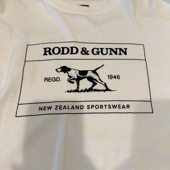 Rodd & Gunn Graphic Long Sleeve T-Shirt White - Medium - Picture 2 of 7